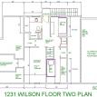 1231 Upstairs Plot Plan