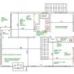 Plot Plan for Main Floor of 1231 Wilson